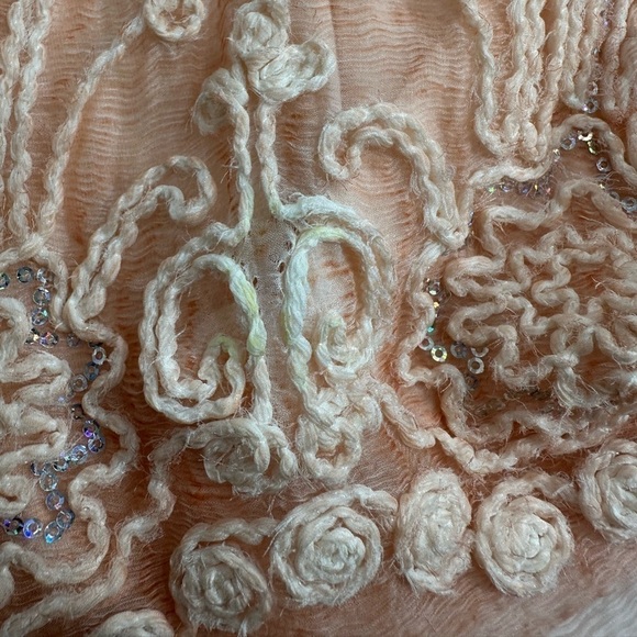 Soft Surroundings silk tunic dress peach size S - Picture 10 of 10